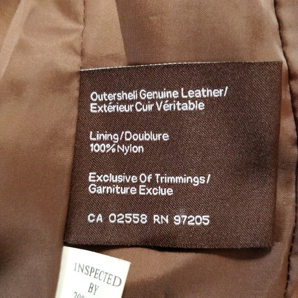 Brown Danier Leather Jacket - Picture 4 of 6